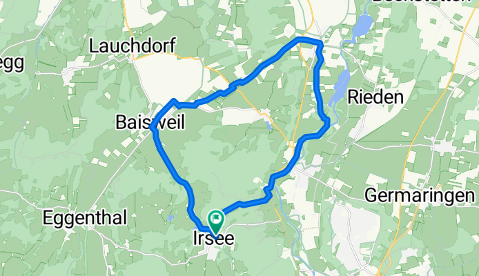 Route zu Irseer Klosterbräu