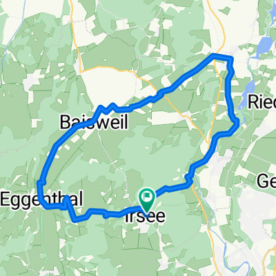 Route zu Irseer Klosterbräu 2