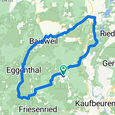 Route zu Irseer Klosterbräu 3