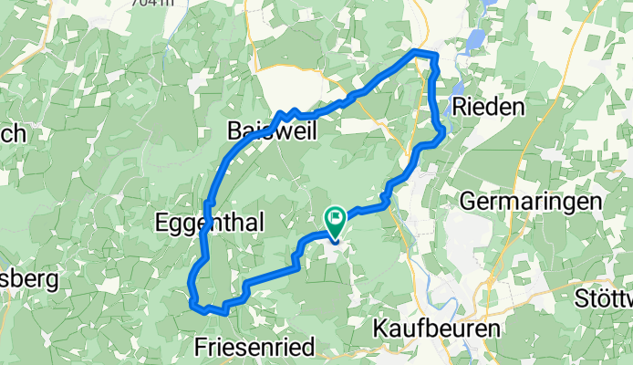 Route zu Irseer Klosterbräu 3