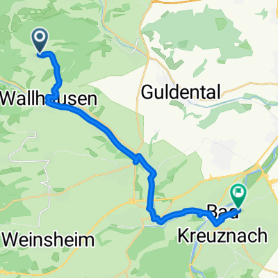 Kirchstraße, Hergenfeld nach Planiger Straße, Bad Kreuznach