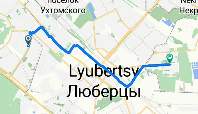 От улица Генерала Кузнецова до 1-я Вольская улица 22к1
