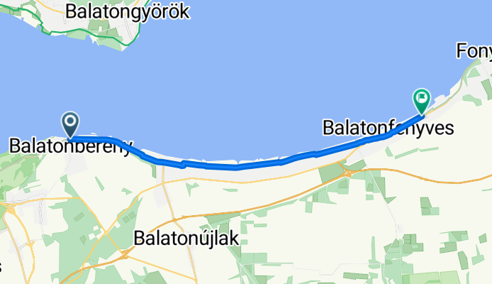 Balatonberény - Béla király utca, Fonyód