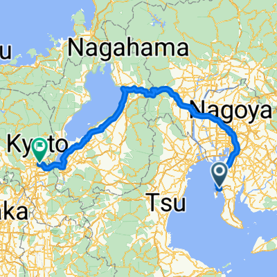 From Nagoya to Osaka
