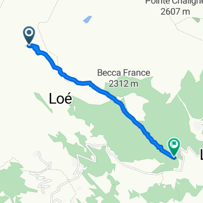 Saint-Pierre nach Sarre