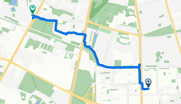 Wołoska, Warsaw to Grójecka, Warsaw