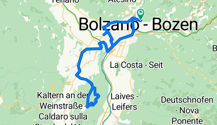 Oswaldpromenade, Bolzano to Oswaldpromenade, Bolzano