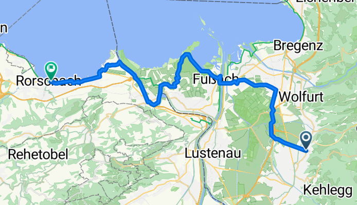 Von Dornbirn bis Rorschach