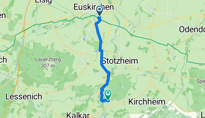 Innenstadt, Euskirchen nach Stotzheimer Straße, Bad Münstereifel