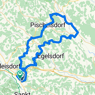 Hirnsdorftour - 51 km (Morcherl), Wolfgruben, Pischelsdorf,Hirnsdorf, Kroisbach,