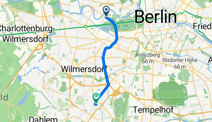 Altonaer Straße, Berlin nach Dickhardtstraße, Berlin