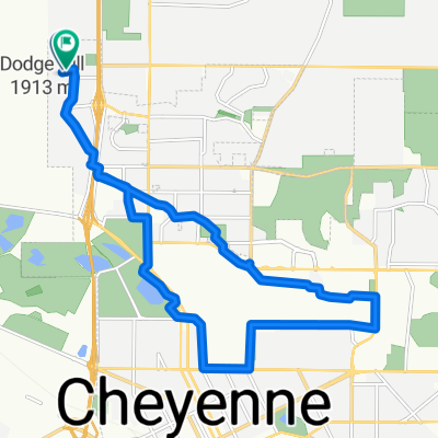 Brittany Dr, Cheyenne to Brittany Dr, Cheyenne
