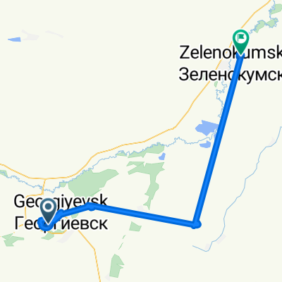 От улица Калинина до улица Кашпарова