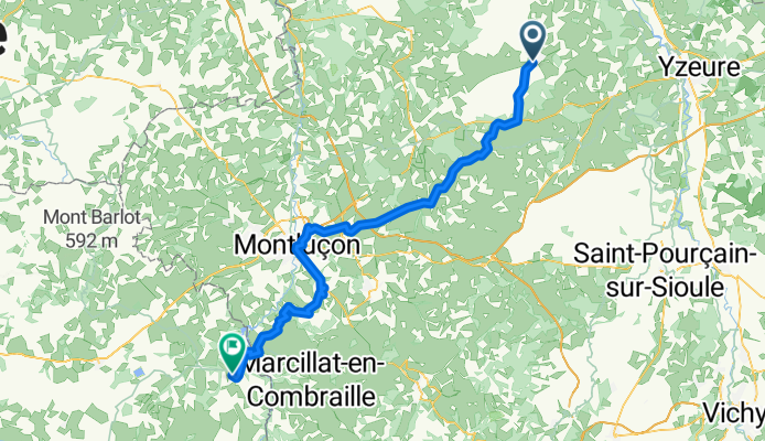 #8 Bourbon-l'Archambault -  Évaux-les-Bains