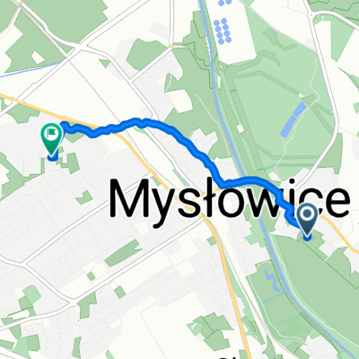 Portowa, Sosnowiec do Katowicka, Mysłowice