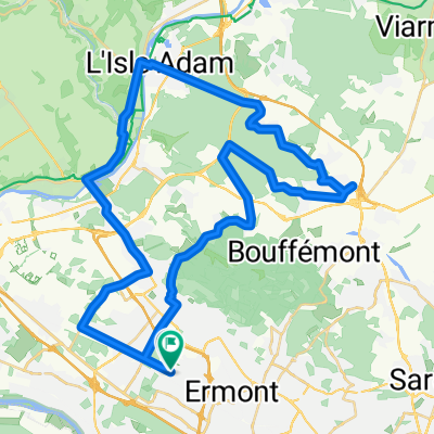 De Chaussée Jules César à Chemin Autour du Bois