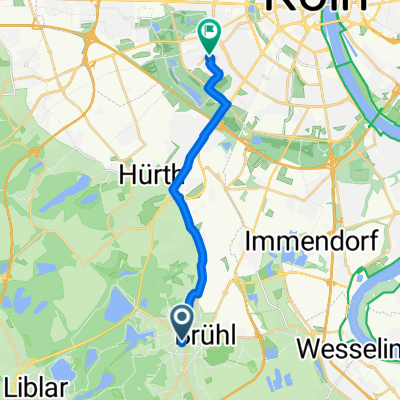 Ubierstraße, Brühl nach Gleueler Straße, Köln