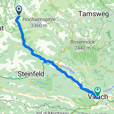Bad Gastein nach Villach