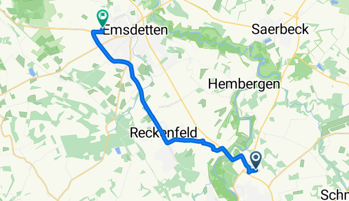 Wentruper Mark, Greven nach Vennweg, Emsdetten