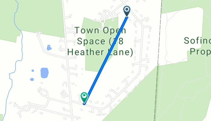 Route to North Granby