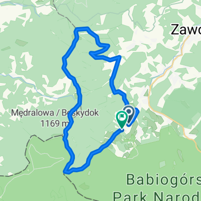 Route in Zawoja