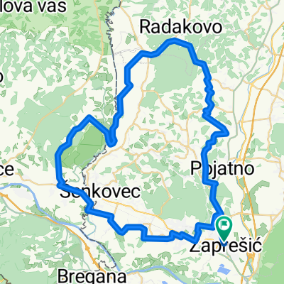 Route in Zaprešić