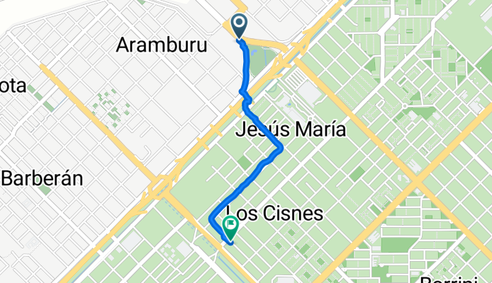De Avenida Guillermo Marconi a Avenida Islas Malvinas