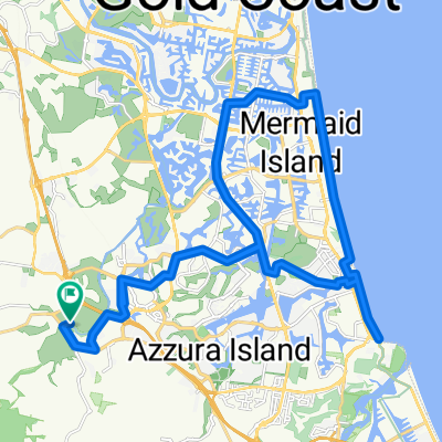 Mudgeeraba Burleigh Broadbeach loop