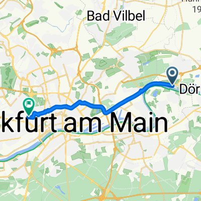 Frankfurter Landstraße nach Frankfurt (Main) Senckenbergmuseum
