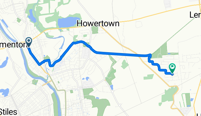 Main St, Northampton to Mahopac Dr, Bethlehem