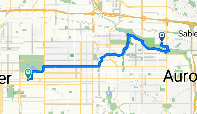 North Oakland Street to Fillmore Street