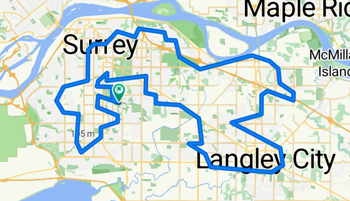 100 km Surrey Langley Loop