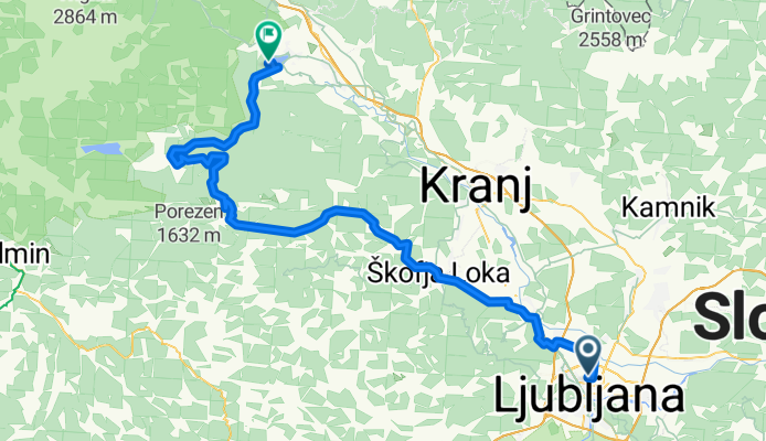 BB01a Ljubljana - Bled