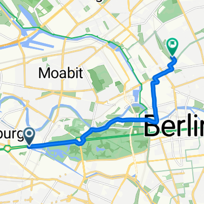 Straße des 17. Juni, Berlin nach Theodor-Heuss-Weg, Berlin