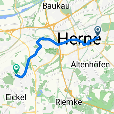 Mont-Cenis-Straße, Herne nach Dorneburger Straße, Herne