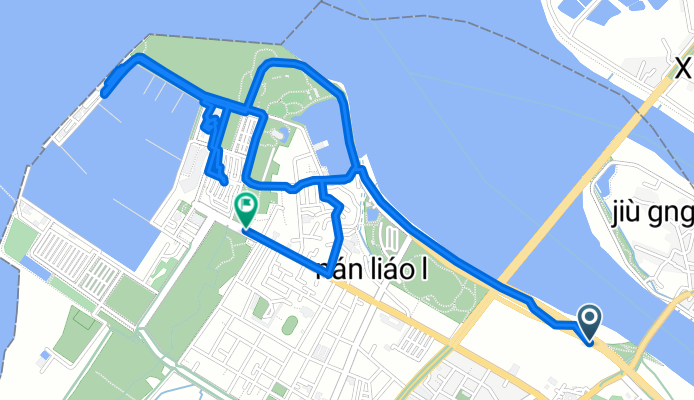 Jiugang Bridge, North District to Xingang 1st Rd, North District