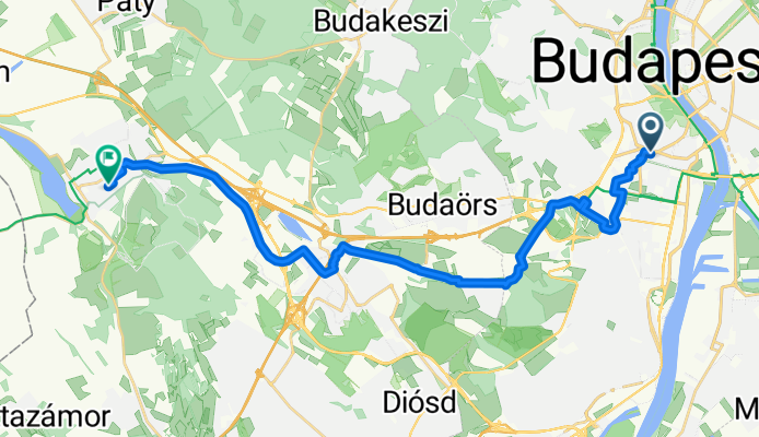 Kosztolányi Dezső tér - Kolozsvári utca