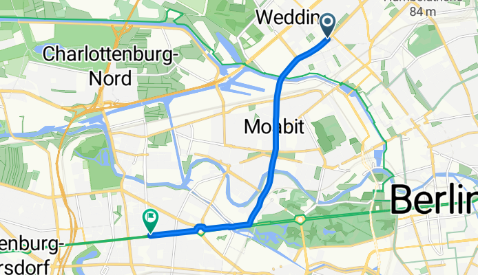 Müllerstraße to Richard-Wagner-Straße