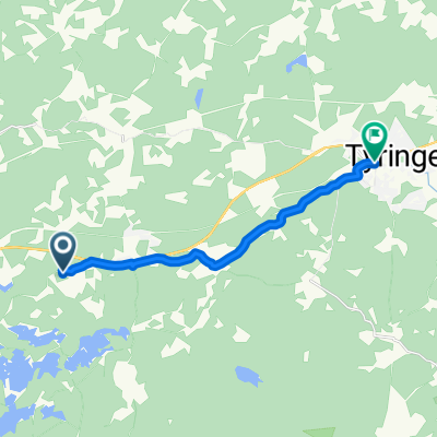 Nyvångsvägen, Västra Torup to Järnvägsgatan, Tyringe