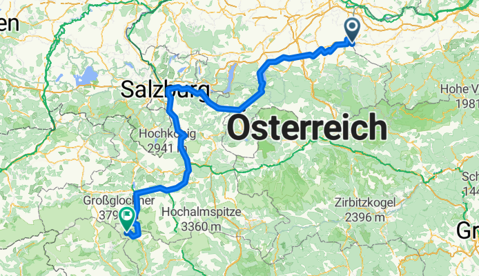 Wachtberg, Behamberg nach Zlapp und Hof, Heiligenblut am Großglockner