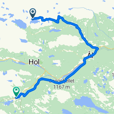 Bergsjøstølen to Geilo