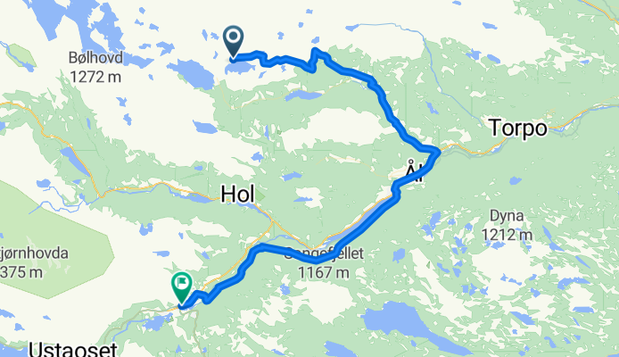 Bergsjøstølen to Geilo