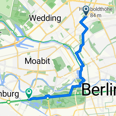 Da Pankstraße a Straße des 17. Juni