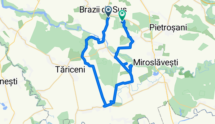 Strada Teilor, Brazi to Strada Geo Bogza, Brazi