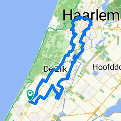 Noordwijkerhout-Haarlem-Keukenhof Rundkurs