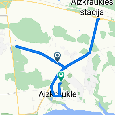 Jaunceltnes iela, Aizkraukle to Bērzu iela, Aizkraukle