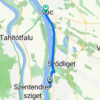 Jósika utca, Göd - Eszterházy Károly utca, Vác