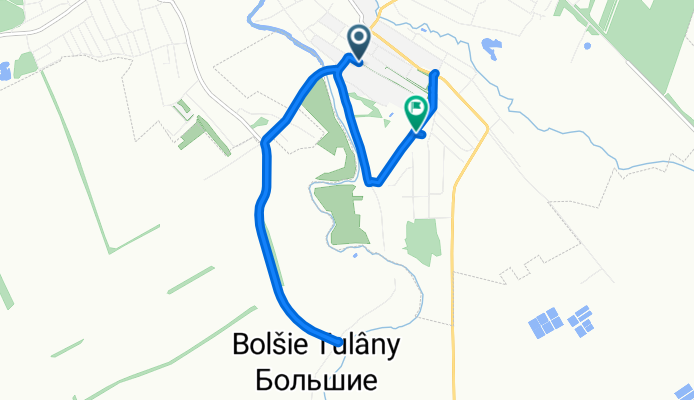 Кремлёвская улица, Рассказово до Парниковая улица, Рассказово