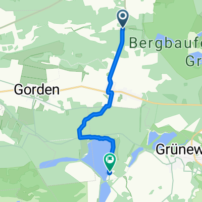 L 62, Gorden-Staupitz nach Grünewalde, Lauchhammer