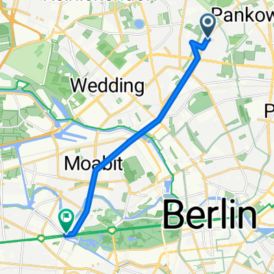 Da Wollankstraße a Straße des 17. Juni